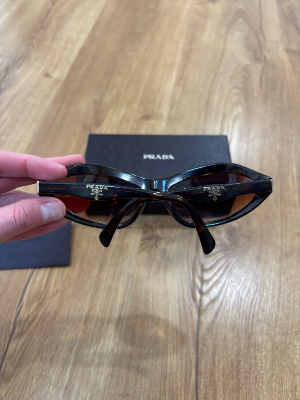 Prada Irregular Shape Sunglasses - Picture 4 of 6